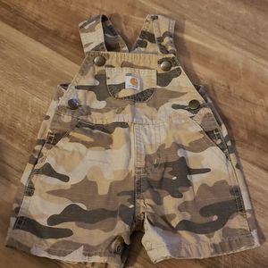 Carhartt Camo Overall Shorts